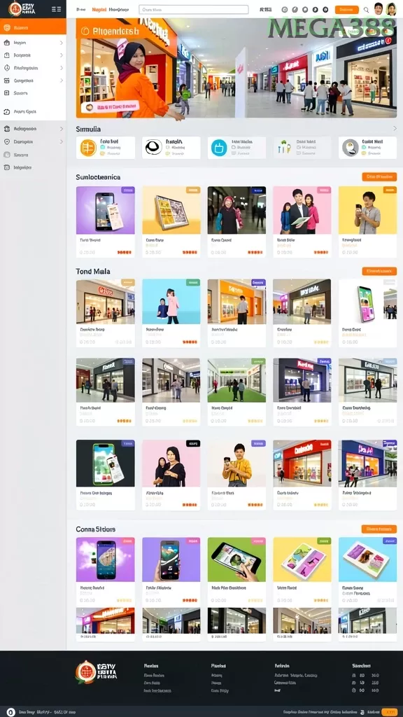 Cuplikan layar ASTON777 — menu navigasi
