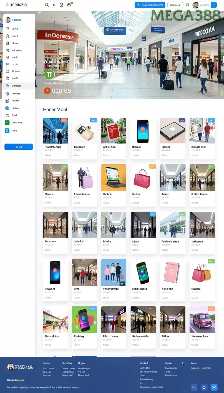 Cuplikan layar SUNGAITOTO — menu navigasi